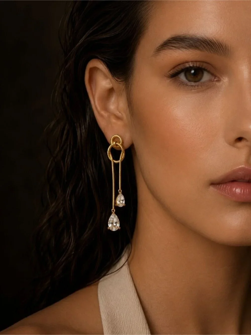 Anthropologie delicate gold